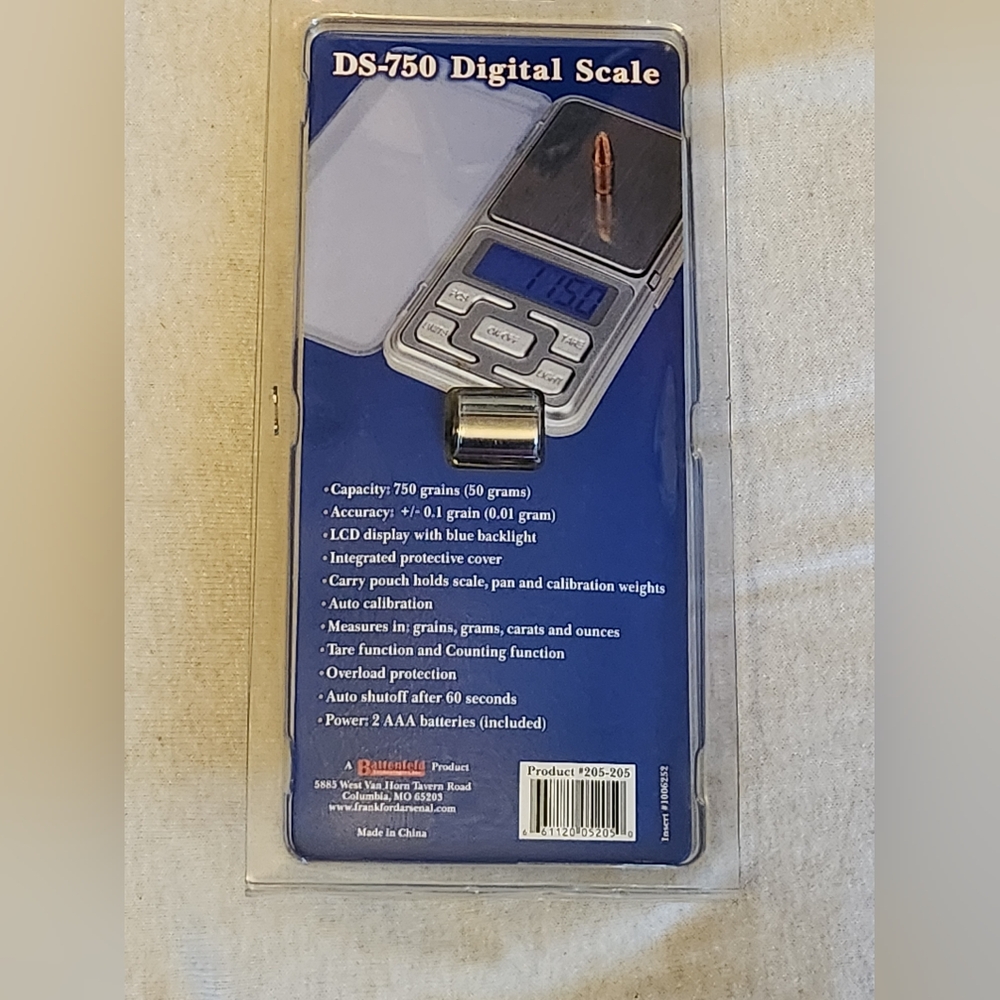 Frankford Arsenal Digital Scale - Picture 2 of 3